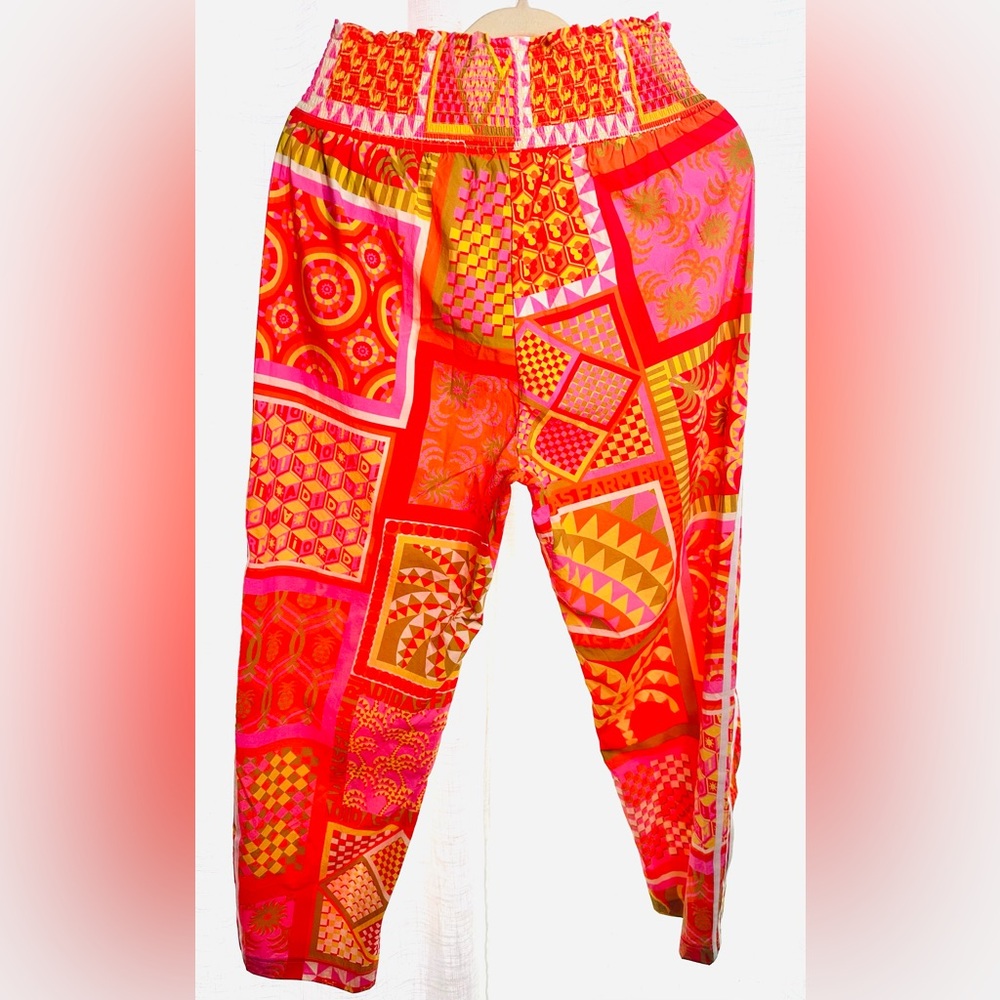 FARM Rio Vibrant Patchwork Track Pants - Picture 5 of 10